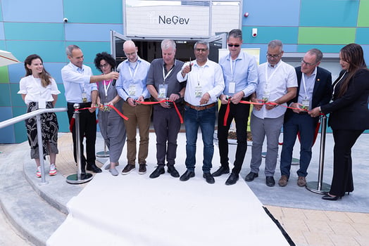 גזירת סרט והשקת בניין משרדים חדש בחממת אינגב, צילום: אורן קרידי